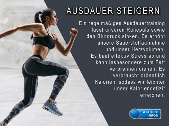 Frau im Lauftraining